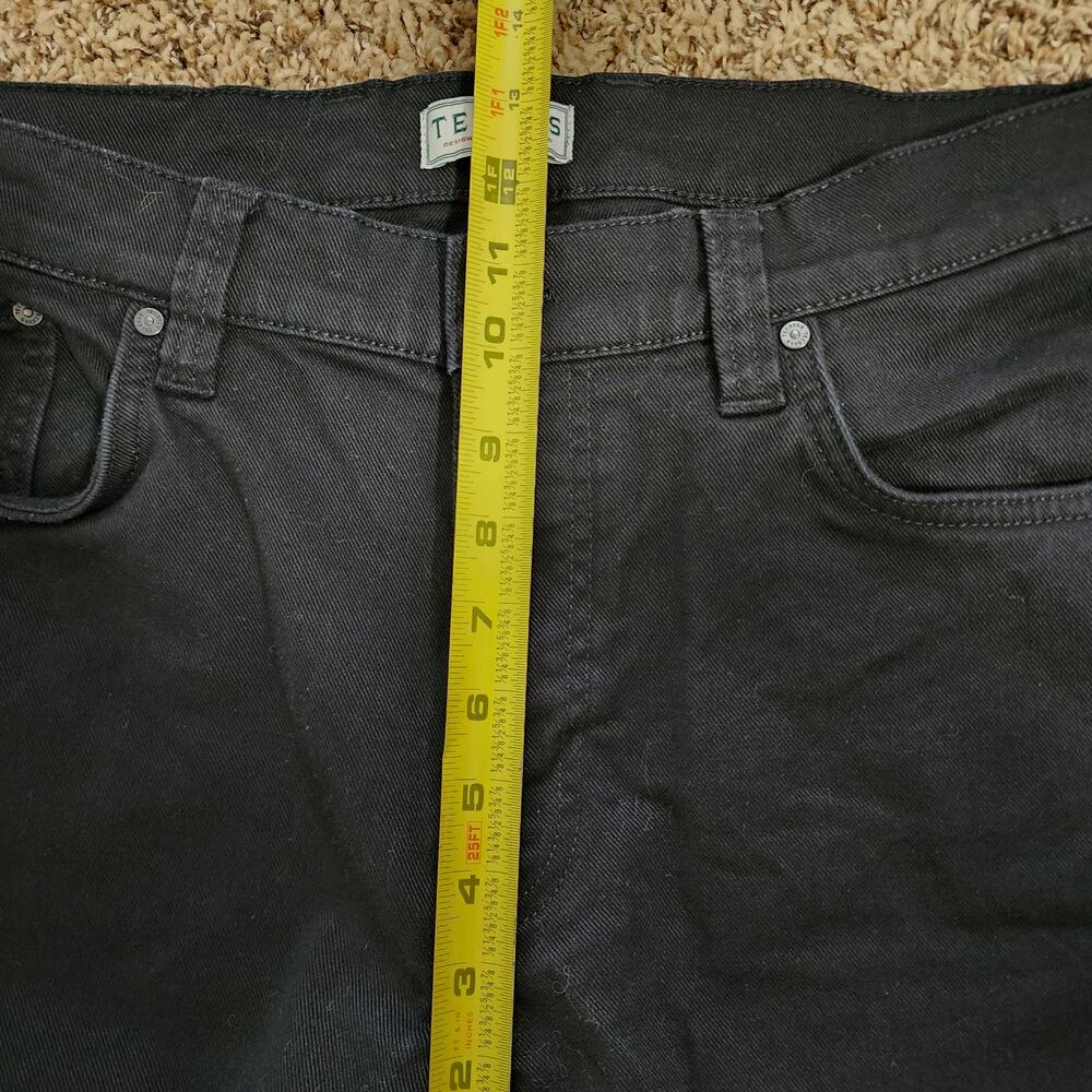 Tecovas Mens Black Demin Jeans Straight Leg Western Bootcut Style 36x32 - Picture 10 of 12
